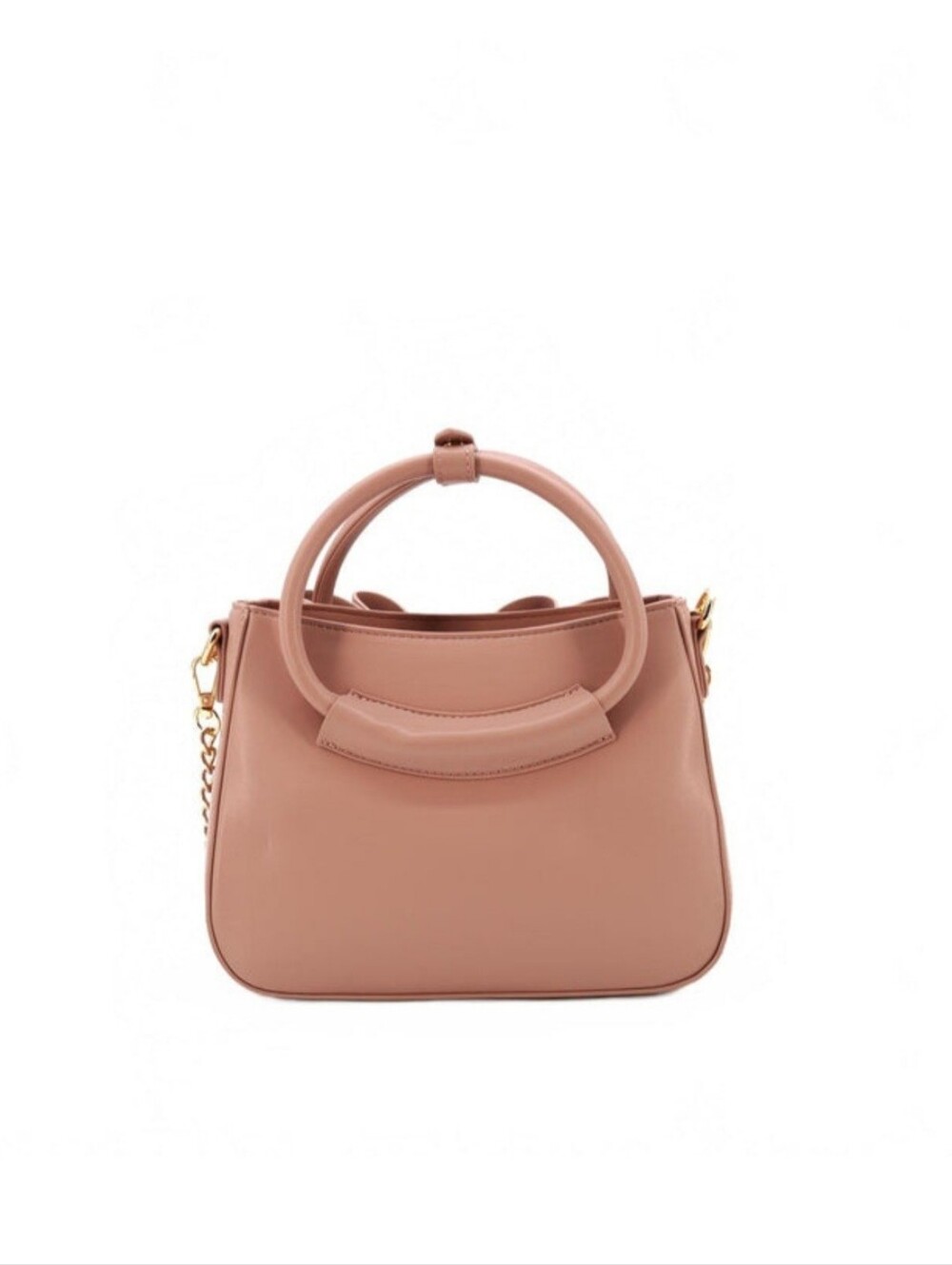Women's Madeline Bow Vegan Crossbody in Mauve by Like Dreams - Picture 3 of 7